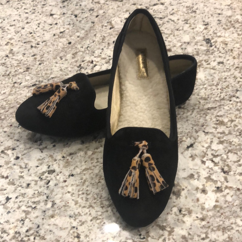 Birdies The Blackbird Black Cheetah Tassel